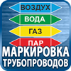 маркировка трубопроводов - Магазин охраны труда Протекторшоп в Перми